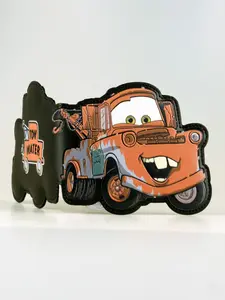 High-Quality 3D Car Shape PU Card Holder, Fashion Personalized Relief ID Window, Stylish and Unique Design, Perfect for Daily Use