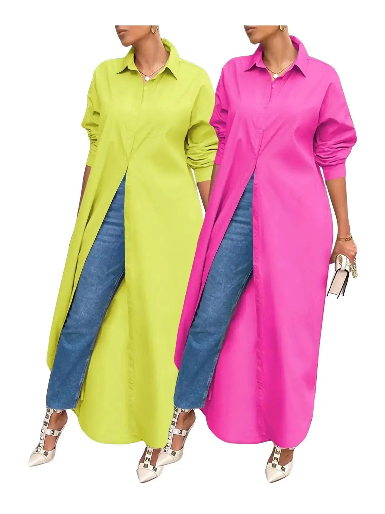 Lime Yellow*1 pc+Hot Pink*1 pc