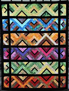 Striped Surprise Quilt Pattern