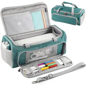 Carrying Case Compatible with Cricut Joy Xtra   Machine,Protable Storage Bag with  Strap Compatible with Cricut Joy Xtra Accessories,Cricut Tools,Green