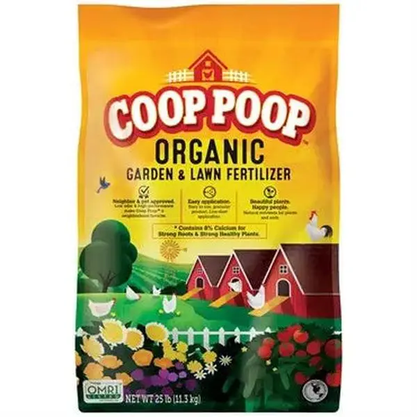 Coop Poop Organic Chicken Garden & Lawn Fertilizer