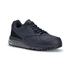 Shoes for Crews Men's Slip-Resistant Work Sneakers - Comfortable, Non-Slip Work Shoes for Men - Ideal for Food Service, Healthcare, Hospitality, Retail - Geo - New in box - The biggest flash sale 2026!!