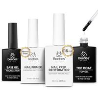 4Pcs Base+TopCoat+Prep Dehydrator+Primer