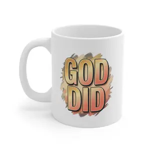 "GOD DID" Mug 11oz (Exclusive)