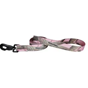 Leather Brothers Pink Camo Dog Lead, 0.75 ft x 6 ft, Nylon Material