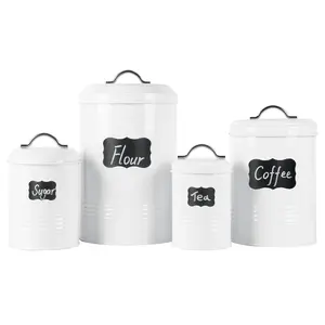 Farmhouse Canister Set 4 PC