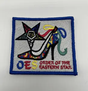 Eastern Star Prideful Patchez Iron/Sew On Patch for Clothing - DIY Statement Patch