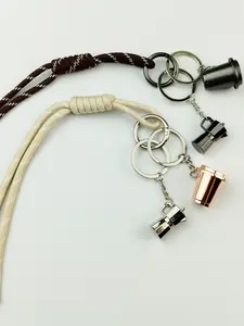 3Pcs Set Creative 3D Coffee Cup Mocha Pot Keychain Set, Unique Gift Coffee Cup Key Chain Bag Charm, Family Gift Key Ring