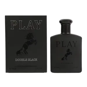 Play Double Black Spray Cologne Eau de Toilette for Men 100ml/3.4fl.oz.