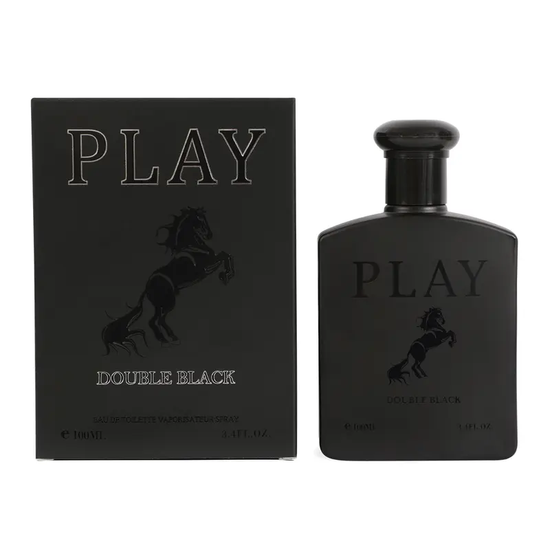 Play Double Black Spray Cologne Eau de Toilette for Men 100ml/3.4fl.oz.