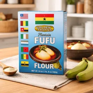 Golden Tropic Plantain Fufu flour Taffy