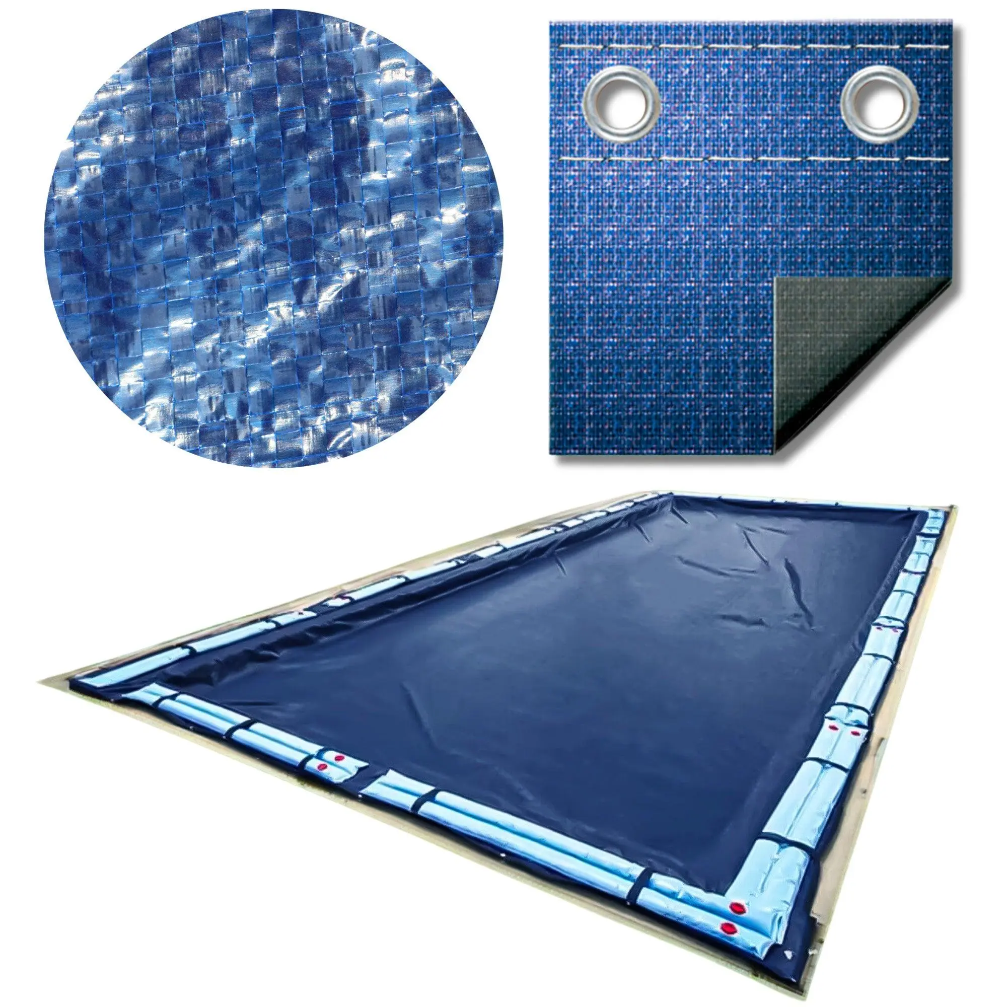 Swimline 20 x 40 Ft Winter Rectangular InGround Swimming Pool Cover (Cover Only)