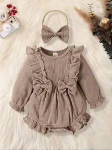 Baby Girl All-In-One Jumpsuit, Baby Clothes Girl, Comfortable & Stylish Design, Perfect for Daily Wear & Special Occasions, Soft Fabric for Baby Skin, Winter
