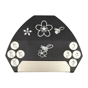 2026 Diamond Shape Golf Putter Head, Precise Shot, Stable, Cnc Machined, Right-Hand Putter Head, Screw Weight System, 5 Colors, Smooth and Textured Back