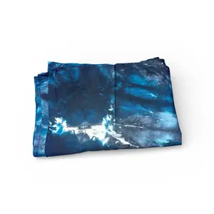 2 Piece Bacweene Baati & Garbasaar Set – Tie Dye / Gold Detail