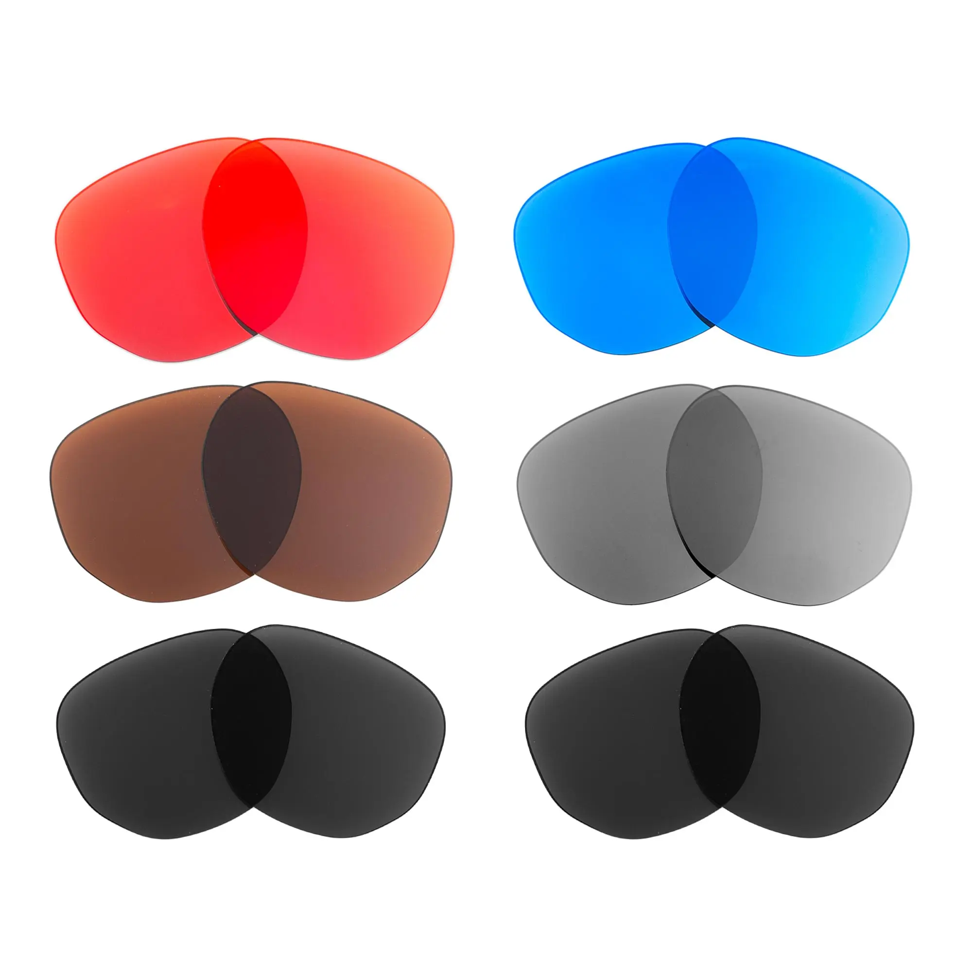 Walleva Replacement Lenses for Ray-Ban RB3548N (48mm)