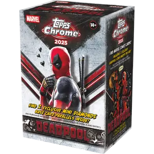 2025 Topps Chrome Deadpool Blaster Box