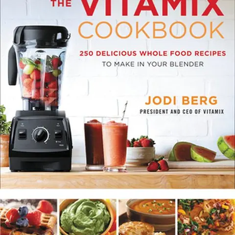 Used The Vitamix Cookbook by Jodi Berg (William Morrow & Company, 2015 Edition) - Hard Cover, 400 Pages, 2.86 lbs, English Whole Foods Diet Book for Home Cooks - 250 Delicious Healthy Easy Recipes, Wholefood Tips, Desserts Focus, Quick Cooking Guide, Easy
