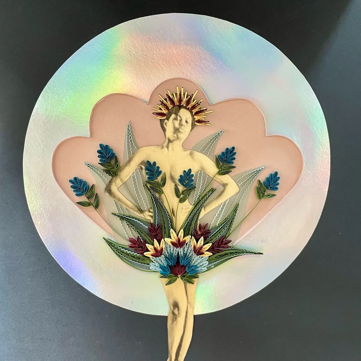 Venus paper quilled portrait
