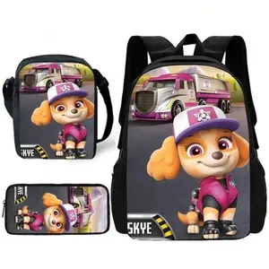 2026 New Paw Patrol Printed School Bags Boys and Girls Backpacks Small Lightweight Simple Backpacks Travel Bags