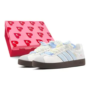 Adidas VL Court 2.0 Floral Low-Top Sneakers with Cushioning for Men and Women Trending Shoes, House White Official Shoes to Get / Maison Mihara