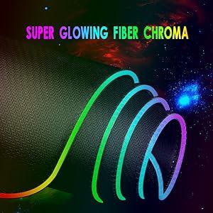 31.5"X12" Large Gaming RGB Mouse Pad with Durable Strip 11 Lighting Modes, Quality Waterproof LED Mouse Pad with Non-Slip Rubber