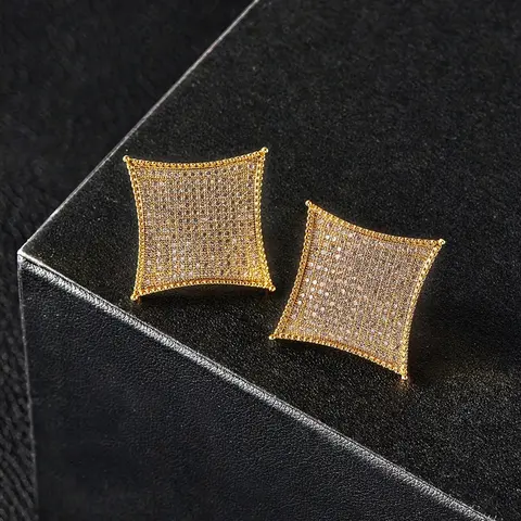 Iced Chics 23mm Large Star Stud Earrings, Earrings Studs, Unisex Hip Hop Style, Versatile Earrings, Comfortable Daily Wear, Party Accessories, All Seasons