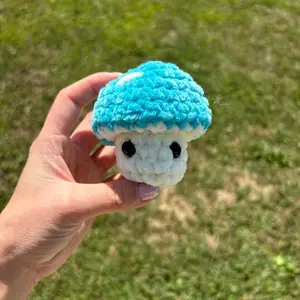 Crochet Mushroom Pop It - Stress Relief Toy