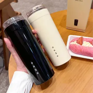 Insulated Mug, Coffee Cup, Car Cup, Travel Cup, Tumbler, 304 Stainless Steel, Dual Layer Insulation, Perfect Gift for Couples, Christmas, Birthday, Valentine's Day, Drinkware Tumbler