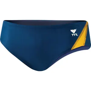 TYR Juniors' Alliance Splice Racer Brief Swimsuit