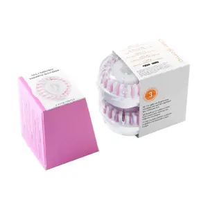 B  Authentic Two 2 New Clarisonic Radiance Cleansing Brush Head Replacement