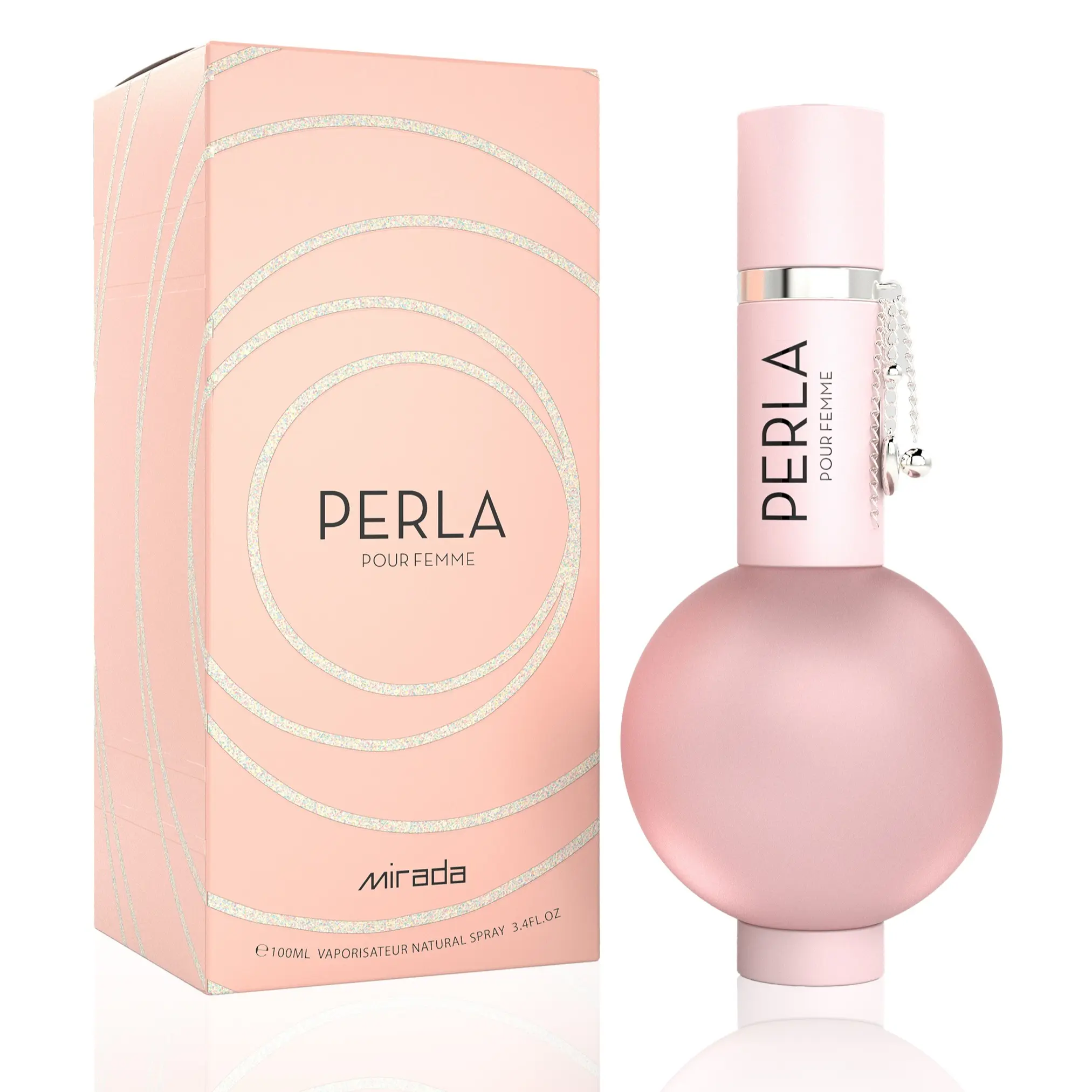 Mirada Perla Pour Femme 3.4 oz (100 ML) Eau de Parfum | Elegant Sophisticated Fruity Floral Perfume for Women Mirada Perla Pour Femme 3.4 oz (100 ML) Eau de Parfum | Elegant Sophisticated Fruity Floral Perfume for Women