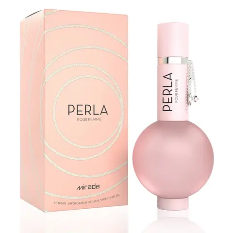 Mirada Perla Pour Femme 3.4 oz (100 ML) Eau de Parfum | Elegant Sophisticated Fruity Floral Perfume for Women