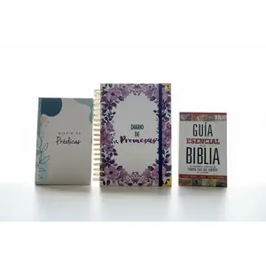 Ministry Leader Bundle – Spanish Edition | Devotional Journal, Preaching Notebook & Bible Study Guide