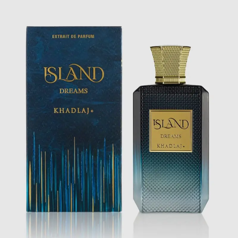 Khadlaj Island DREAMS Extrait De Parfum - Modern Pre-Packed Unisex Fragrance, Easy-Spray 100 ml (3.4 fl oz) Single Bottle, Modern Unisex Fragrance