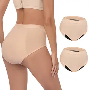 Women's Incontinence Underwear 100ml High Waist Absorbency Leak Proof Washable Panties  Breathable Soft Reusable Fabric for Light Bladder