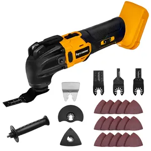 Oscillating Multi Tools for Dewalt 20V Battery, Multi-Use Cutting and Sanding Tool, 4°Oscillation Angle, 6 Variable Speeds, Quick-fit Blade Design with 22pcs Accessories for Cutting, Sanding, Scraping
