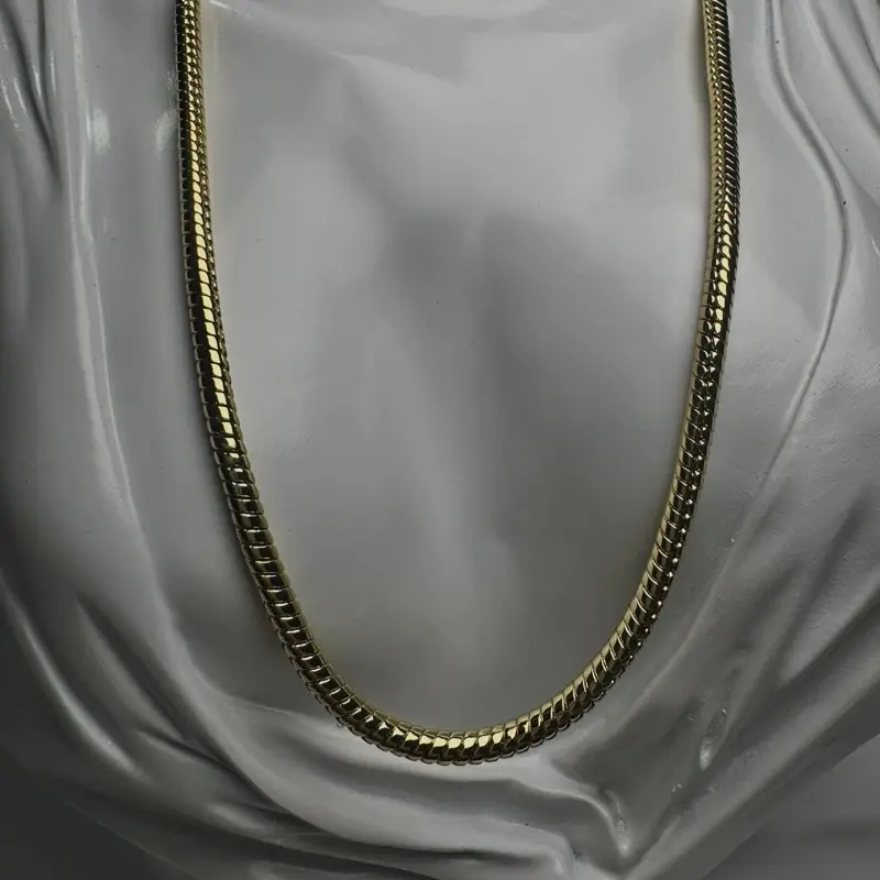 Cadena Style Serpentine 183 - Gold-plated Chain as shown in the Imagen
