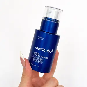 Medicube One Day Exosome Shot 2000 Serum 30ml, Triple Acid (AHA BHA PHA) Exfoliating Serum with Lacto Exosome for Smooth Skin & Pore Refining