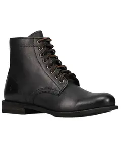 Frye Men's Tyler Flex Lace-Up Boot Round Toe - Fr41552-Blac