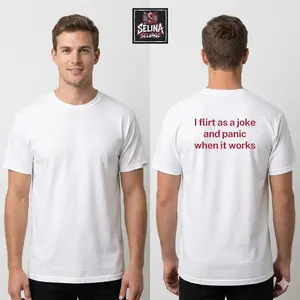 I Flirt As A Joke And Panic When It Works, Funny Dating Shirt, I Just Can't Shirt, Funny Flirting Shirt, Funny Quote Shirt