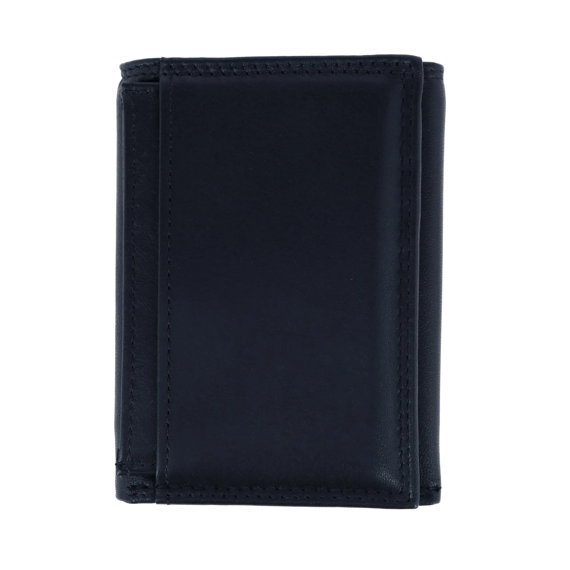 Buxton Men's RFID Nappa Leather Removable ID Trifold Wallet, Trifold Wallets, Secure Storage, Solid Pattern