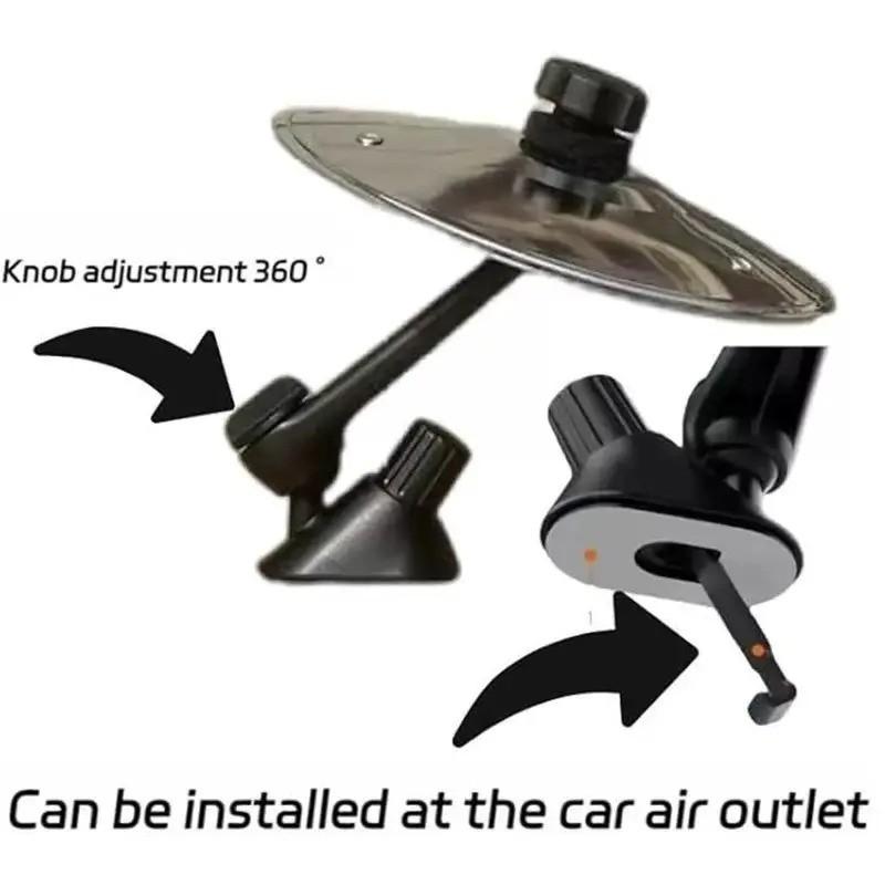 Car Crash Cymbal, Car Cymbal Air Vent, Car Drum Cymbal Air Vent, Make Your Driving More Fun, Easy Installation And Rugged, Suitable For All Types Of Vehicles