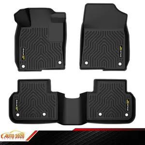 TPE 3D Floor Mats Liner Set Fit For 2022-25 Honda Civic Sedan All Weather TPE Rubber