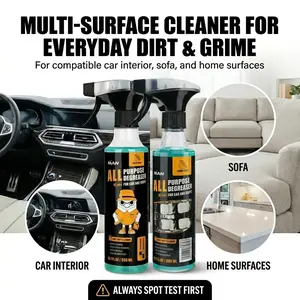 Nuan Heavy Duty Degreaser  Powerful Foam Cleaner, Suitable for Car Interiors, Nemesis of Stubborn Stains!