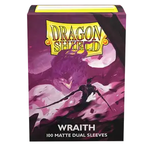 Dragon Shield: Standard 100ct Sleeves - Wraith (Dual Matte)