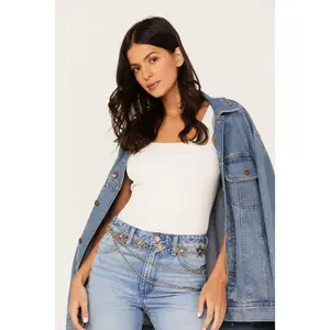 Starliner Drive Silver Chain Belt