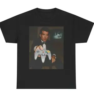 Y2K James Bond Goldeneye Vintage Graphic T-shirt