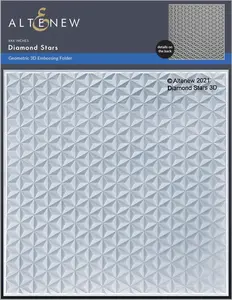 Diamond Stars 3D Embossing Folder