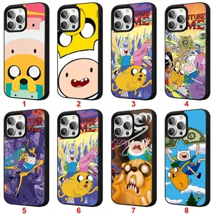 Adventure Time Cartoon Series iPhone Cases — Compatible with iPhone 11–17 Pro Max/Plus Series and Samsung Galaxy S23– Series; The Perfect Gift for Friends